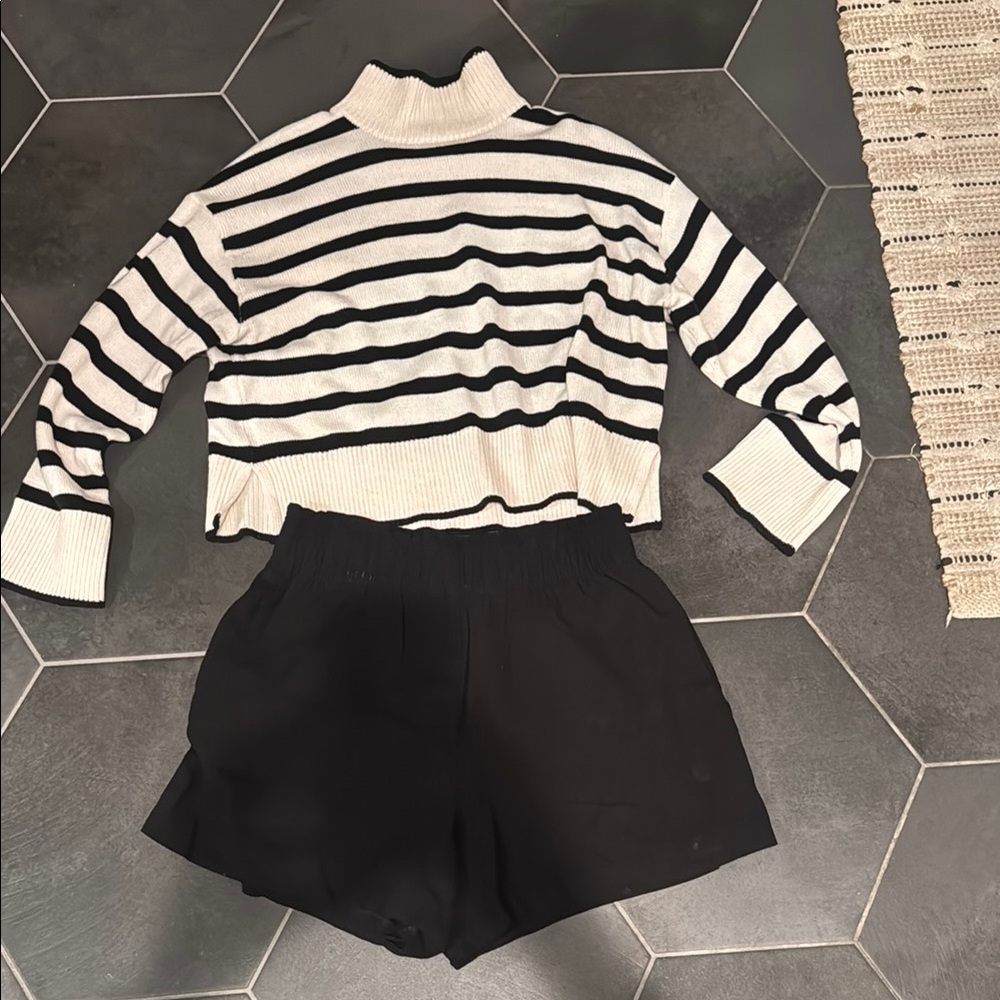 H&M shorts and top